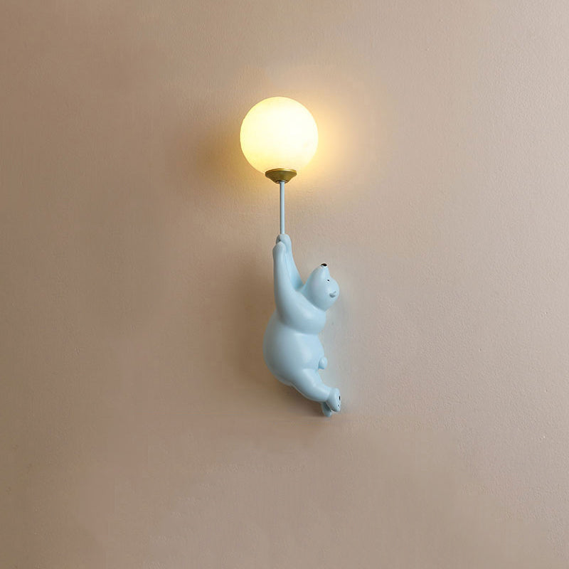 Bear Balloon Wall Reading Lamp