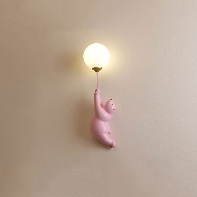 Bear Balloon Wall Reading Lamp