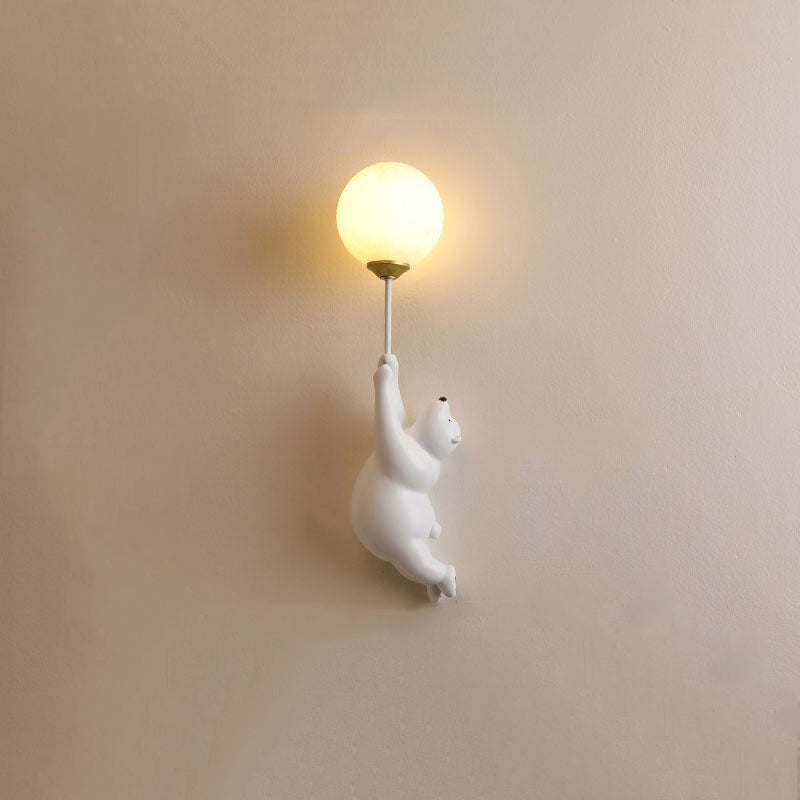 Bear Balloon Wall Reading Lamp