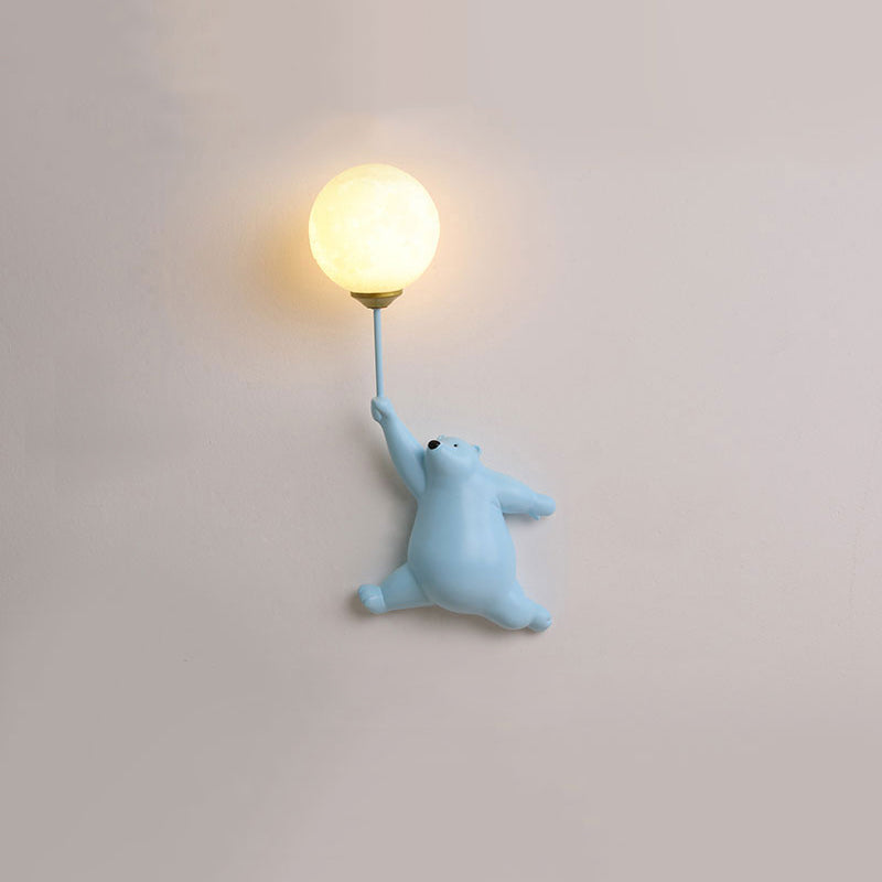 Bear Balloon Wall Reading Lamp