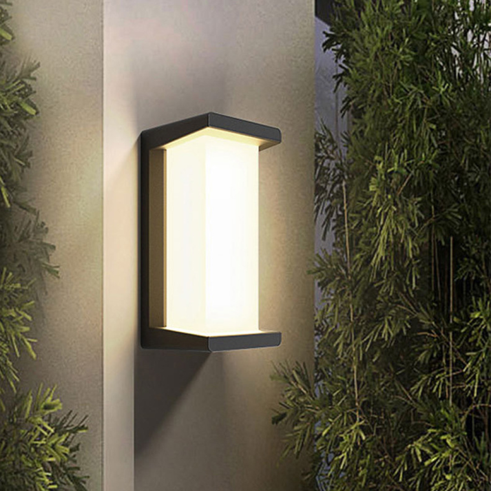 Modern Rectangular Outdoor Wall Light