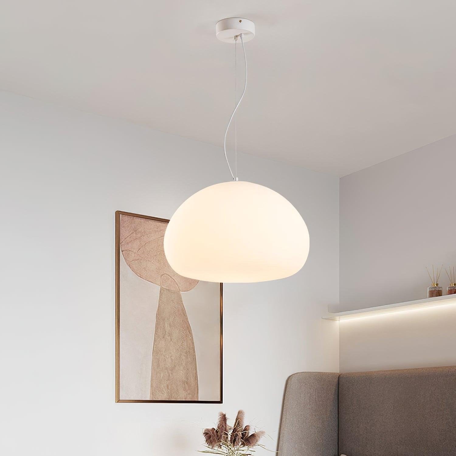 Modern Dome Glass Pendant Light