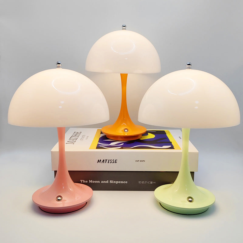 Dimmable Retro Mushroom LED Table Lamp