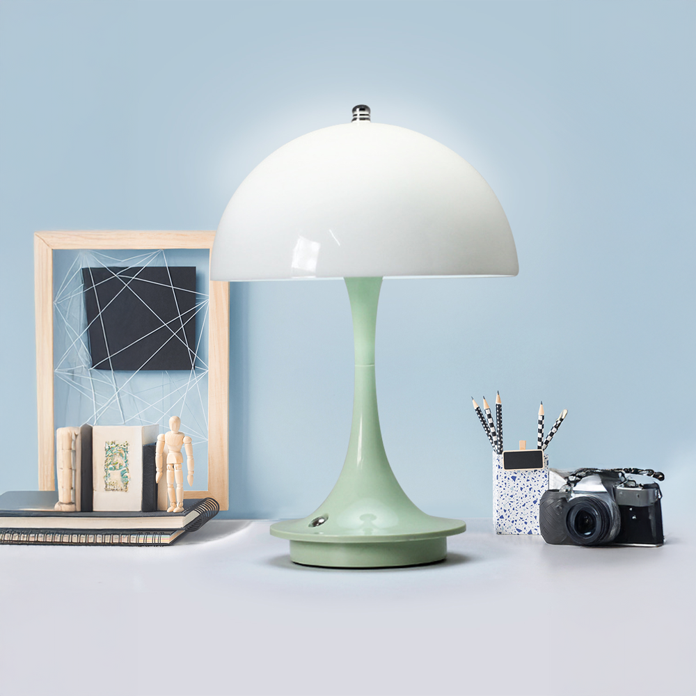 Dimmable Retro Mushroom LED Table Lamp
