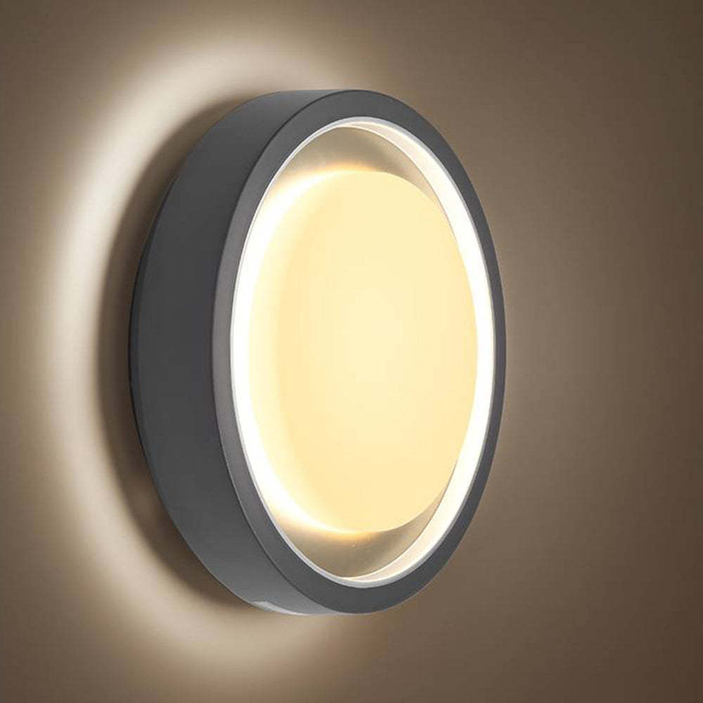 Minimalist Round LED Wall Light