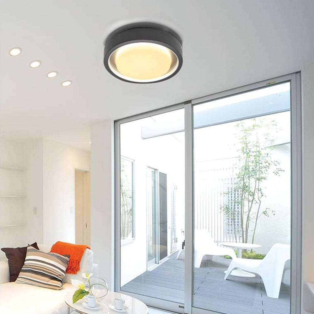 Minimalist Round LED Wall Light