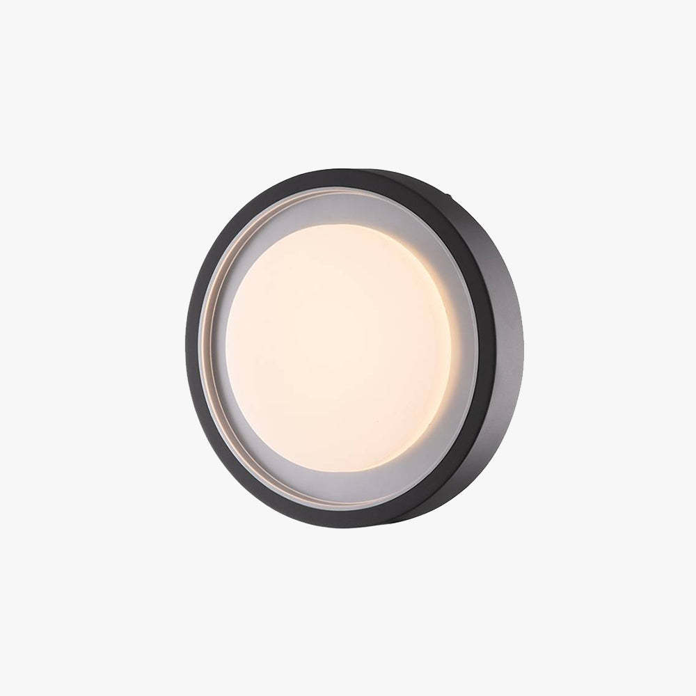 Minimalist Round LED Wall Light