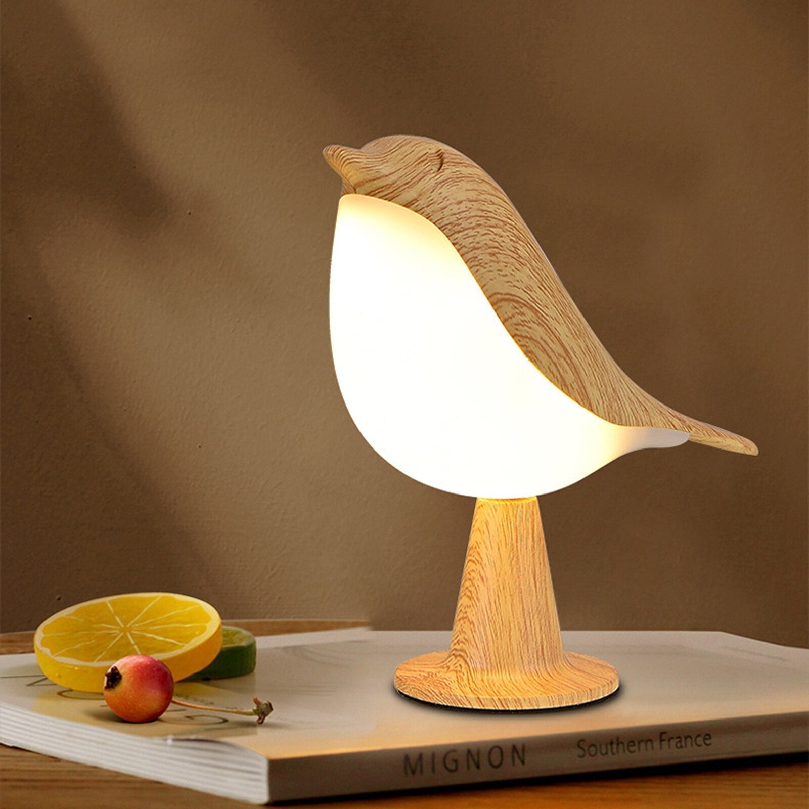 Touch-Controlled Bird LED Table Lamp