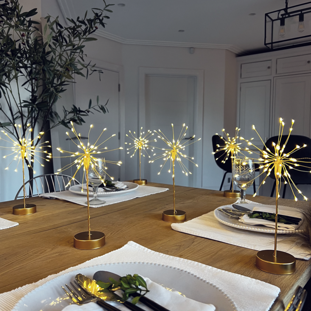 Decorative Starburst LED Table Lamp