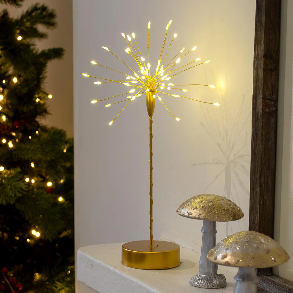 Decorative Starburst LED Table Lamp