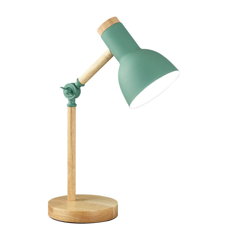 Adjustable Wooden Table Lamp
