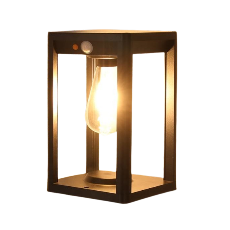 Weather-Resistant Solar Garden Pillar Light