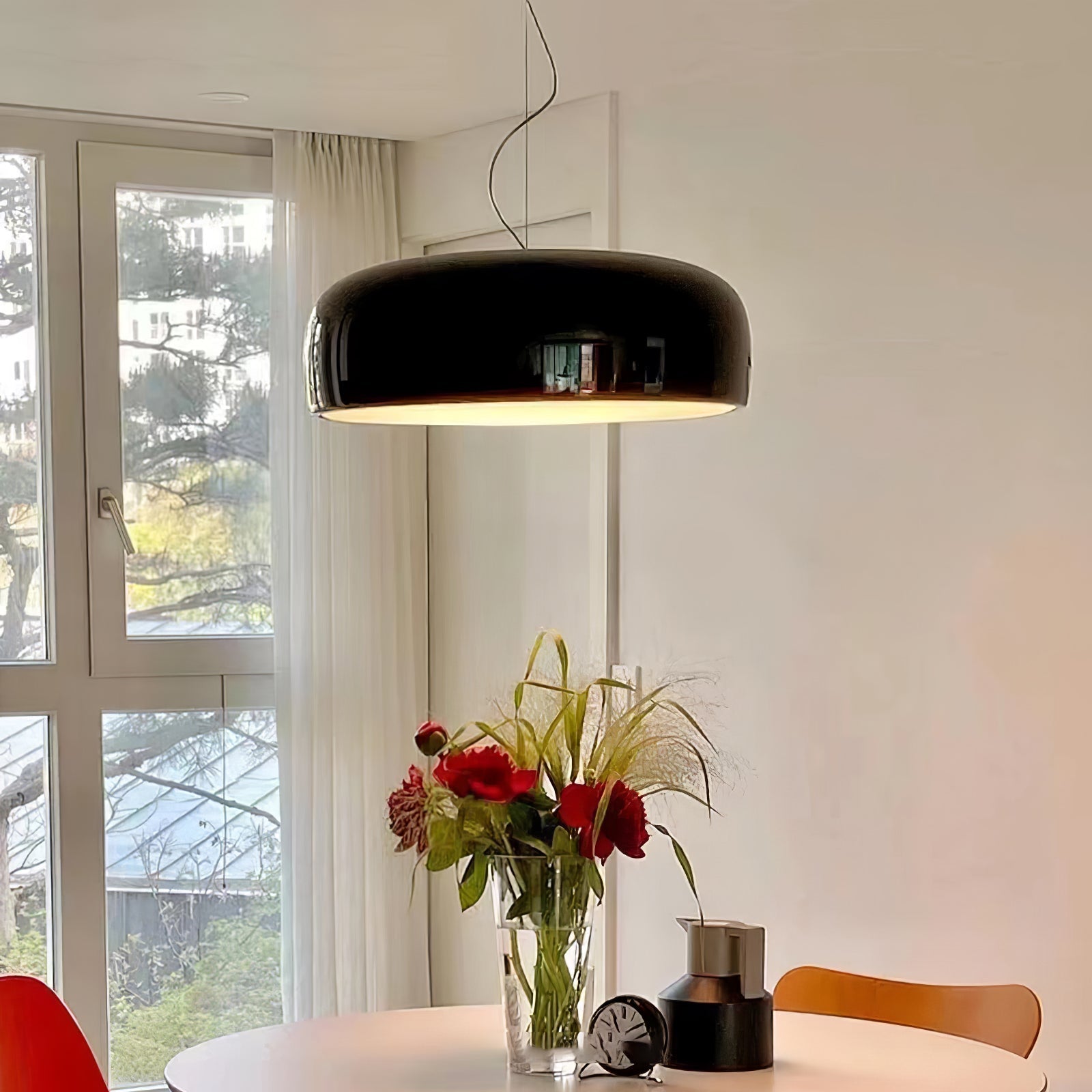Modern Gloss Dome Pendant Light