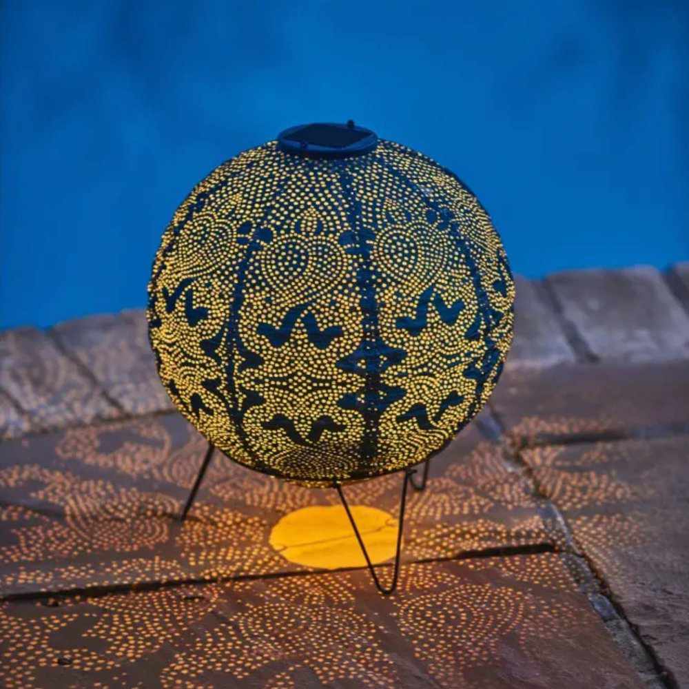 Weather-Resistant Solar Globe Garden Light