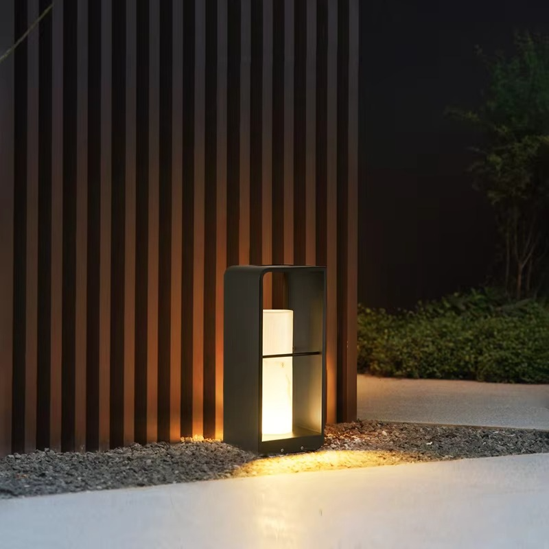 Rectangular Solar LED Patio Lantern Lights