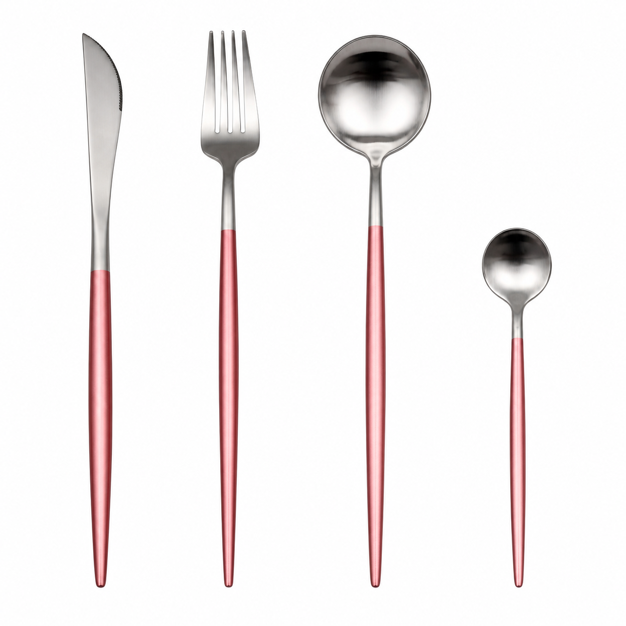 Stainless Steel Colourful Cutlery Set