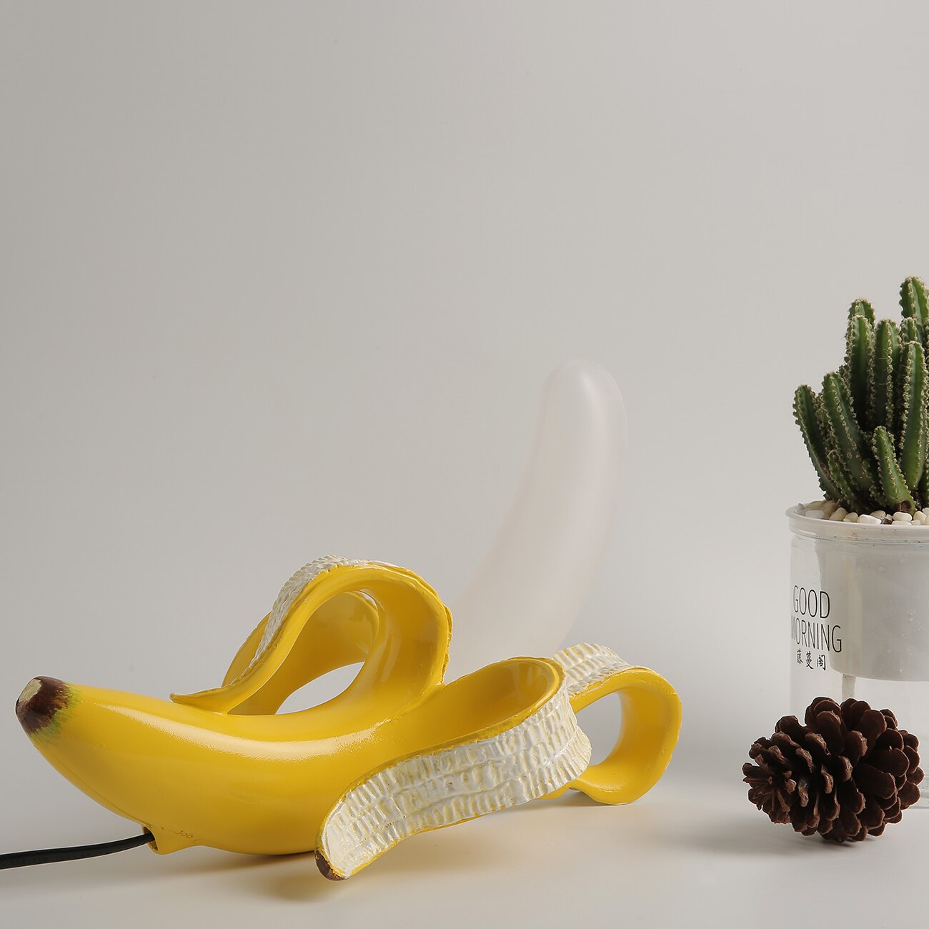 Pop Art Banana Peel LED Table Lamp