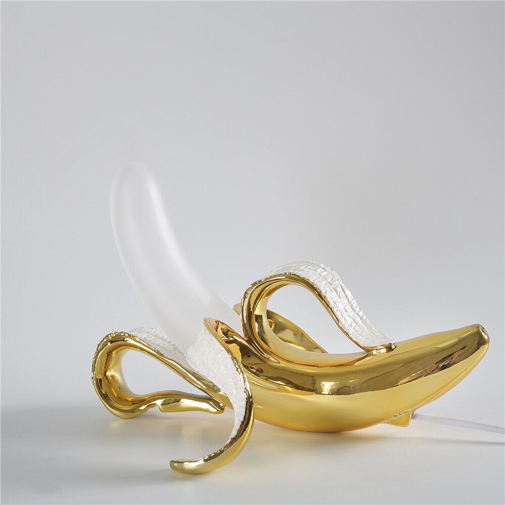 Pop Art Banana Peel LED Table Lamp