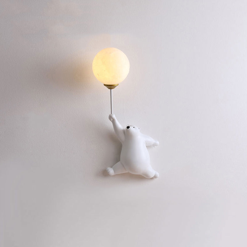 Bear Balloon Wall Reading Lamp