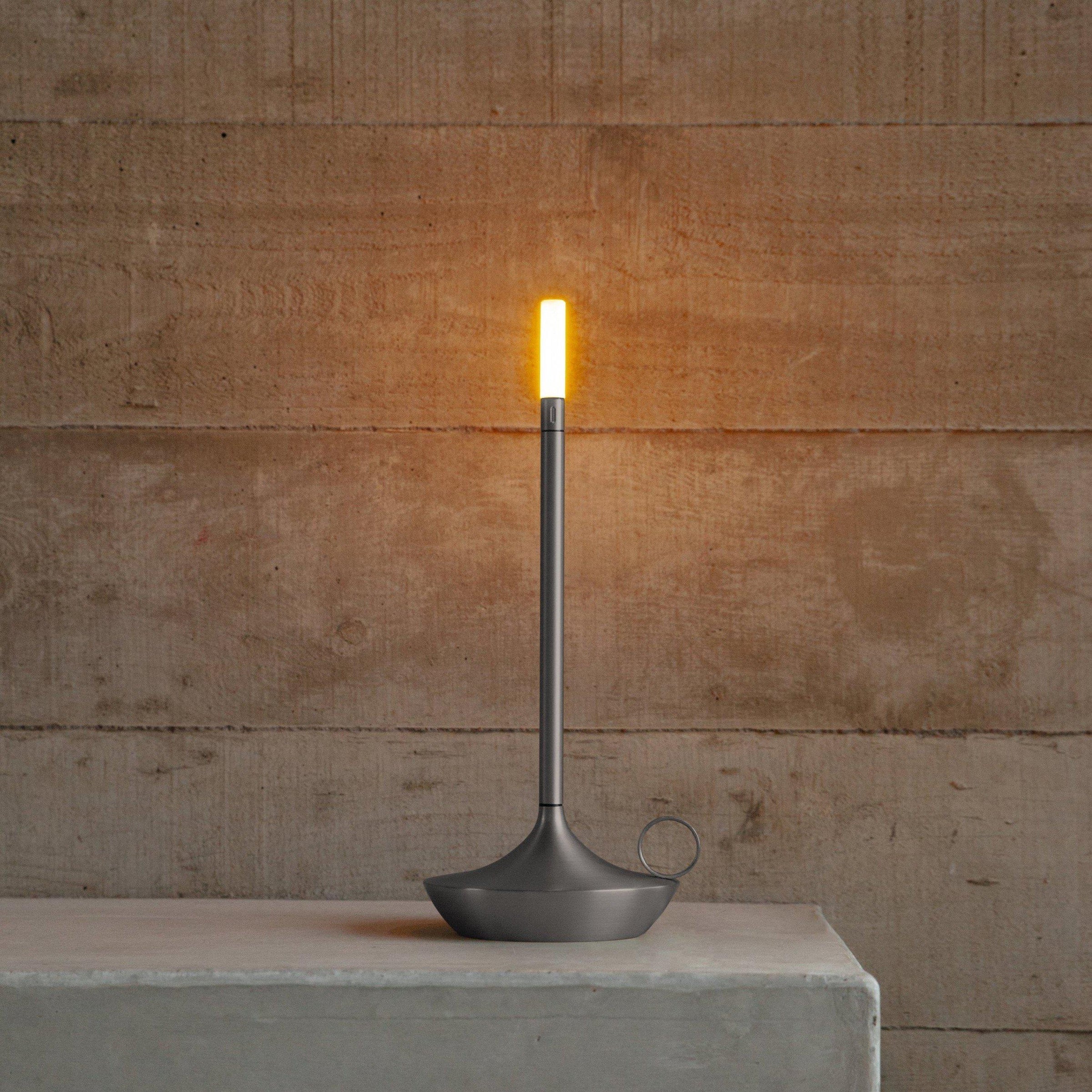 Rechargeable LED Candle Table Lamp