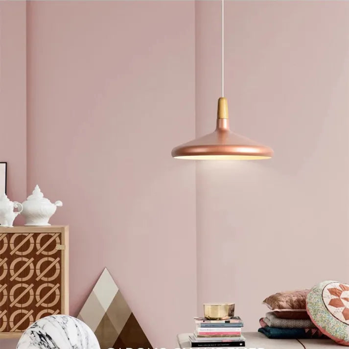 Scandinavian Macaron Conical Pendant Light