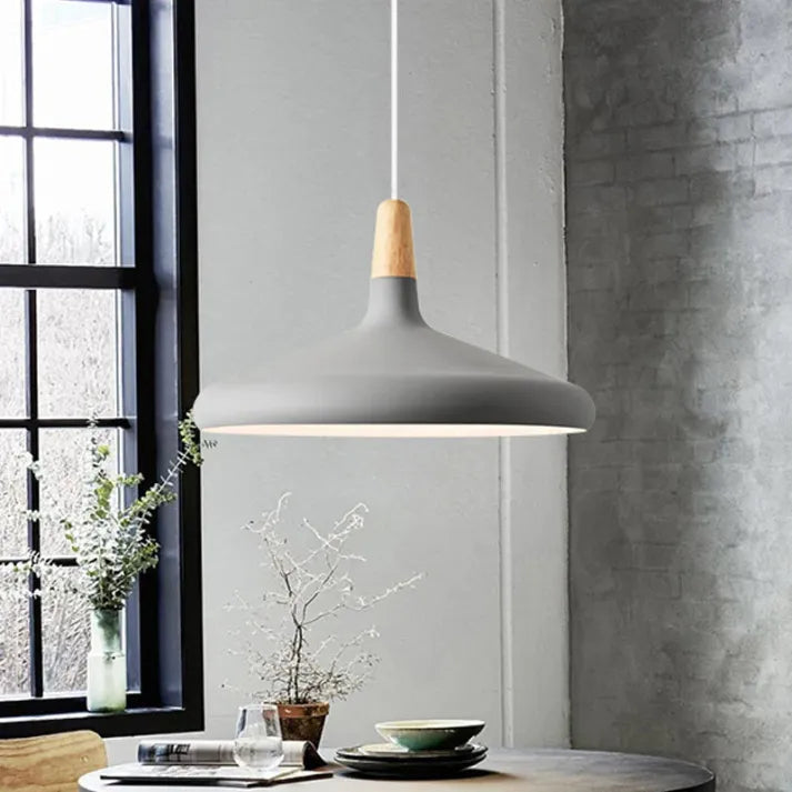 Scandinavian Macaron Conical Pendant Light