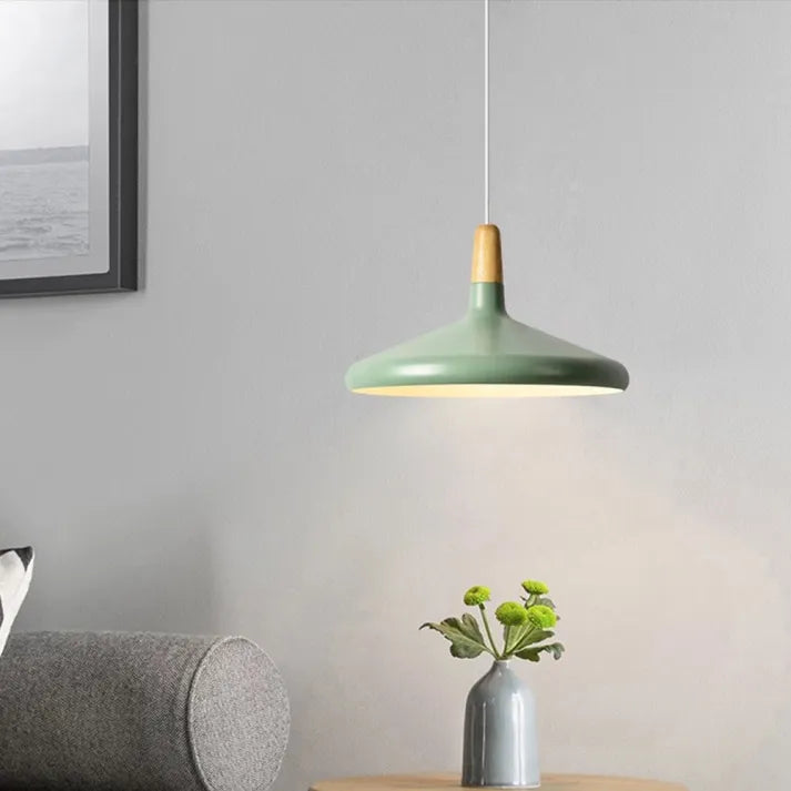Scandinavian Macaron Conical Pendant Light