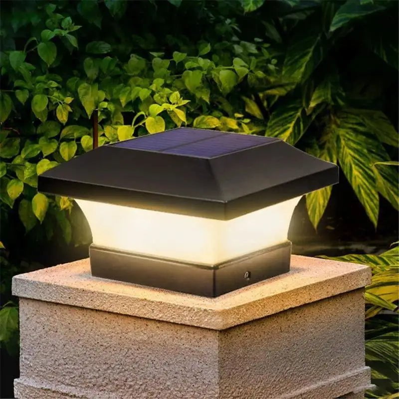 Outdoor Solar Garden Post Light