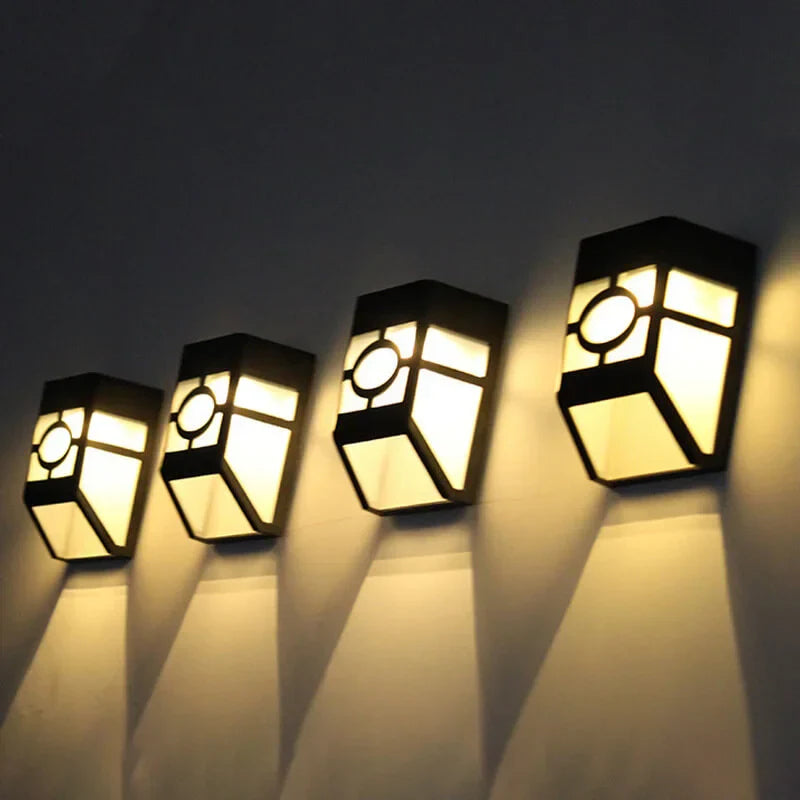 Solar LED Wall Sconce Light