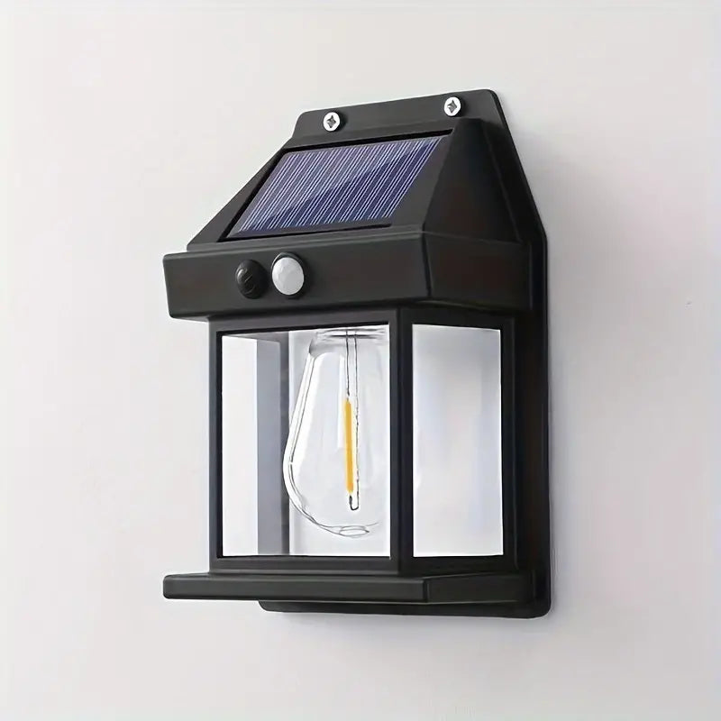 Solar Outdoor Wall Light with Motion Sensor – 12 Hours of Illumination 1