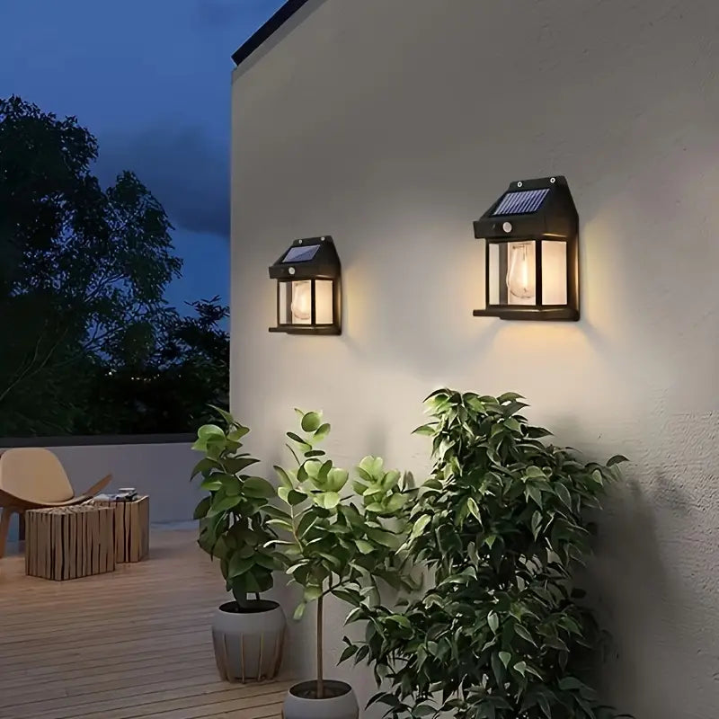 Solar Outdoor Wall Light with Motion Sensor – 12 Hours of Illumination 4